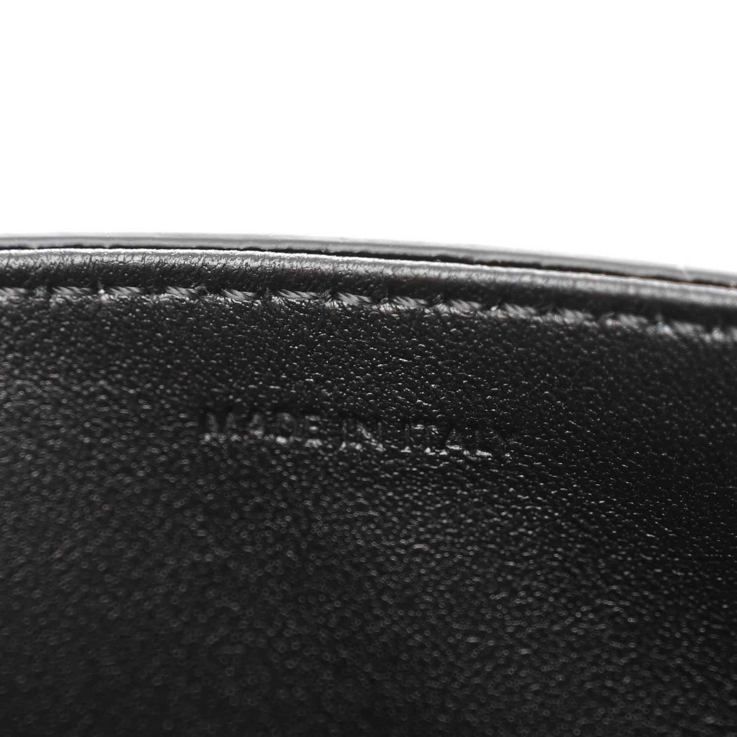 Celine Shiny Calfskin Teen Triomphe Black 7 of 13