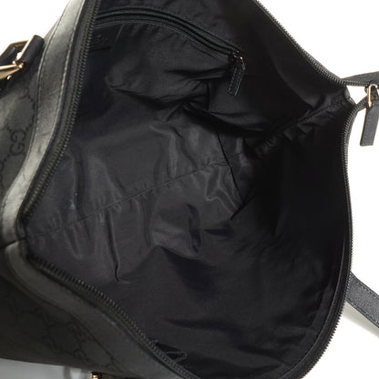 Gucci Nylon Monogram Medium Abbey Tote Black 5 of 9