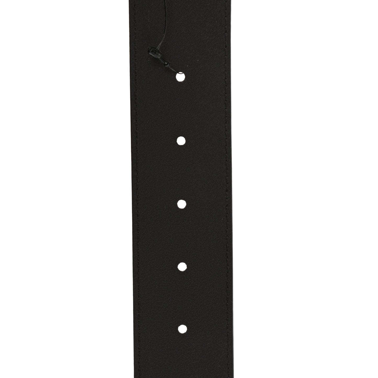 Textured Dollar Calfskin Double G 40mm Belt 85 34 Dark Cocoa