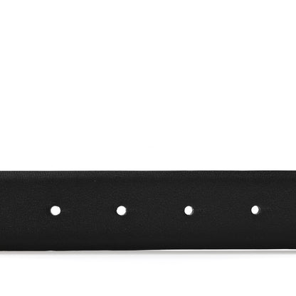 Chanel Calfskin CC Reversible Belt 85 34 Black Burgundy 3 of 6