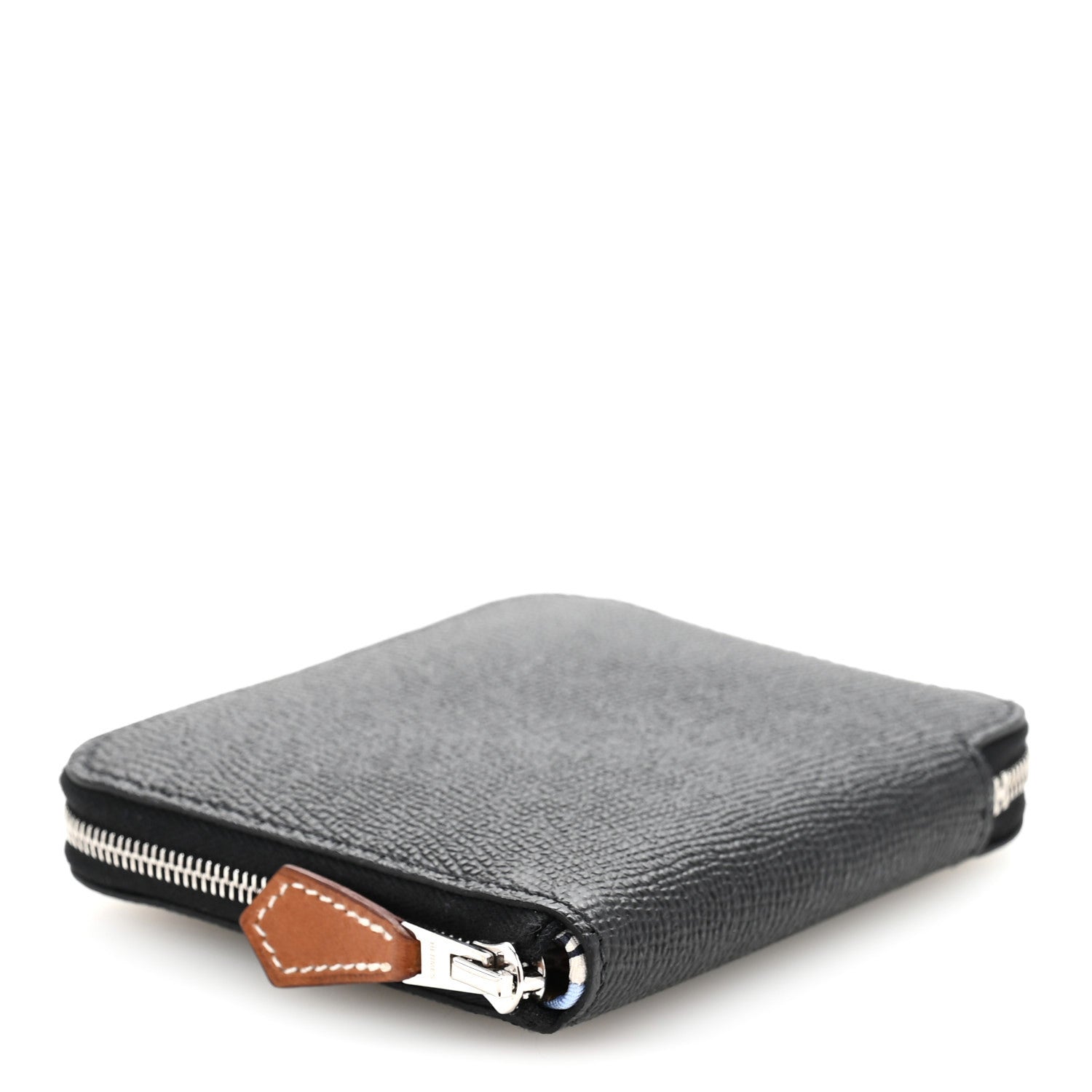 Hermes Epsom Silk'in Compact Wallet Black 4 of 9
