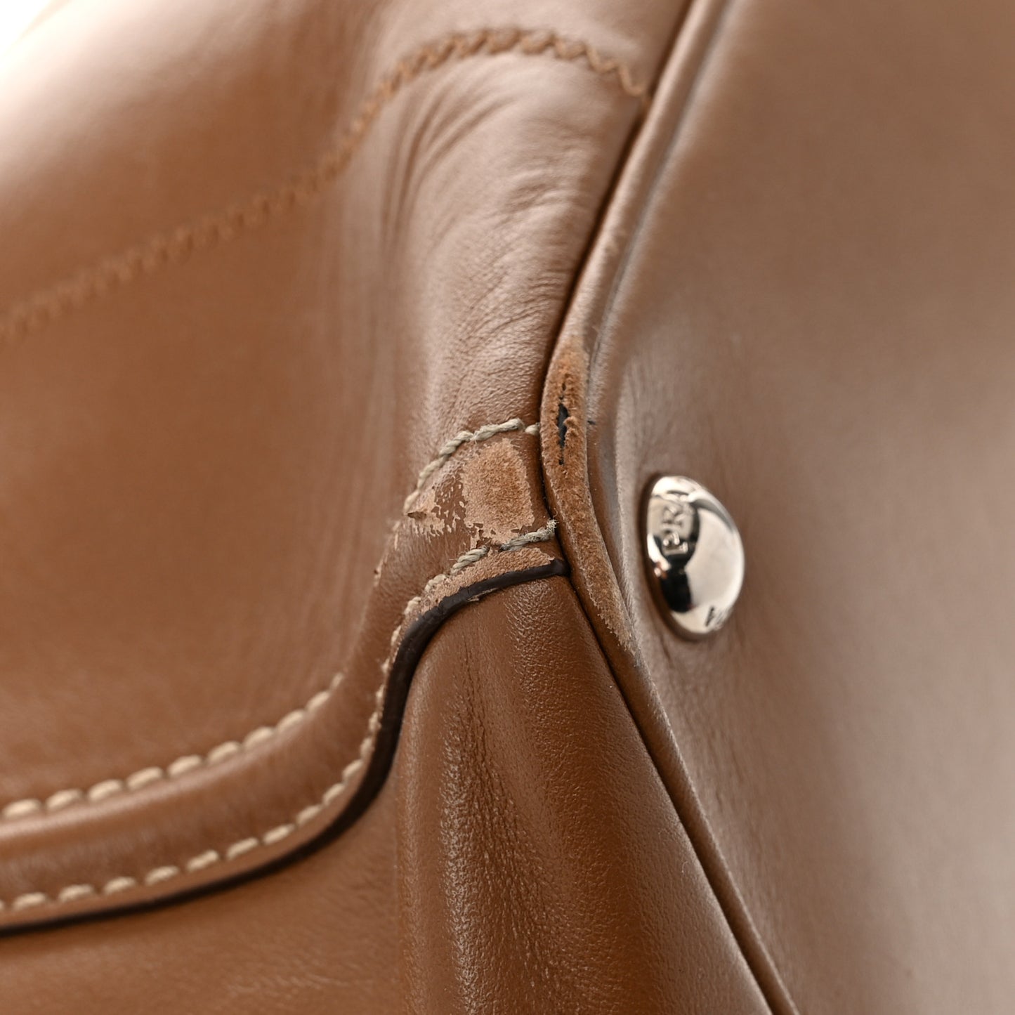 Soft Calfskin Tote Cannella