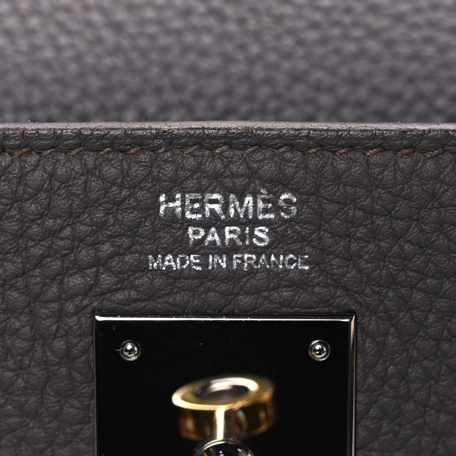Hermes Togo Kelly Retourne 32 Etain 6 of 13