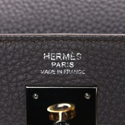 Hermes Togo Kelly Retourne 32 Etain 6 of 13