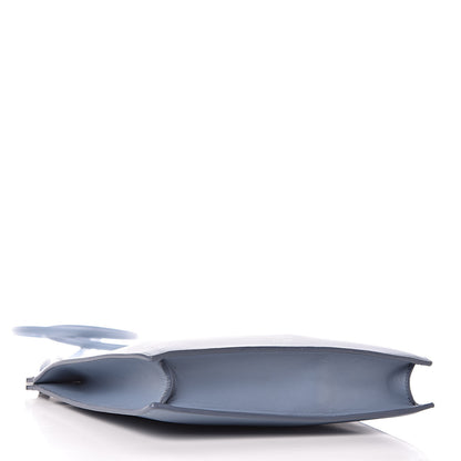 Celine Smooth Calfskin Mini Clasp Bag Medium Blue 4 of 11