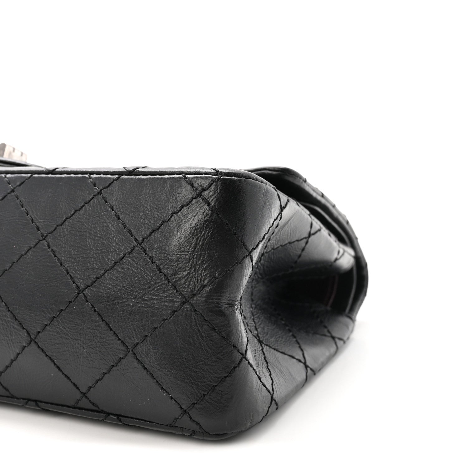 Chanel Aged Calfskin Quilted 2.55 Reissue 225 Flap Black 10 of 10