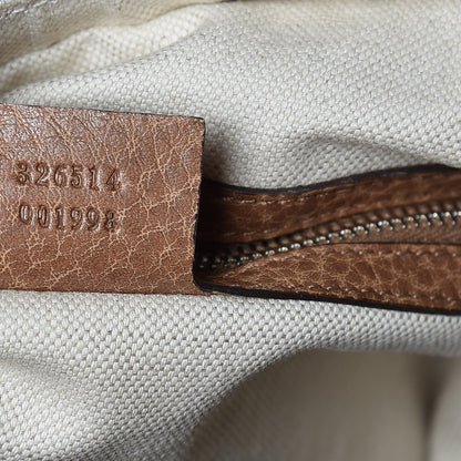 Gucci Pebbled Calfskin Small Miss GG Hobo Old Naturale 7 of 11
