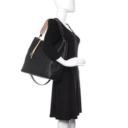 MCM Calfskin Ottomar Large Klara Hobo Black 3 of 10