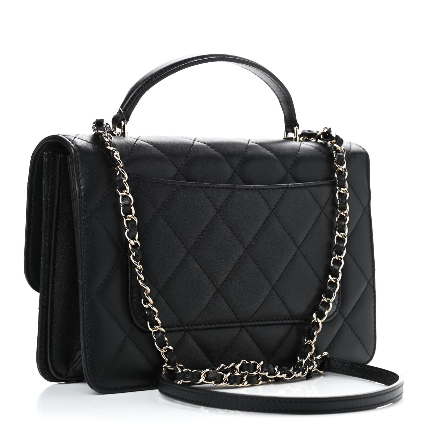Chanel Calfskin Quilted Coco Lady Flap Black 2 of 8