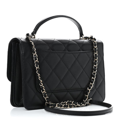 Chanel Calfskin Quilted Coco Lady Flap Black 2 of 8