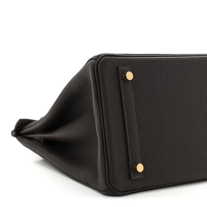 Hermes Togo Birkin 30 Bai Brun 8 of 10