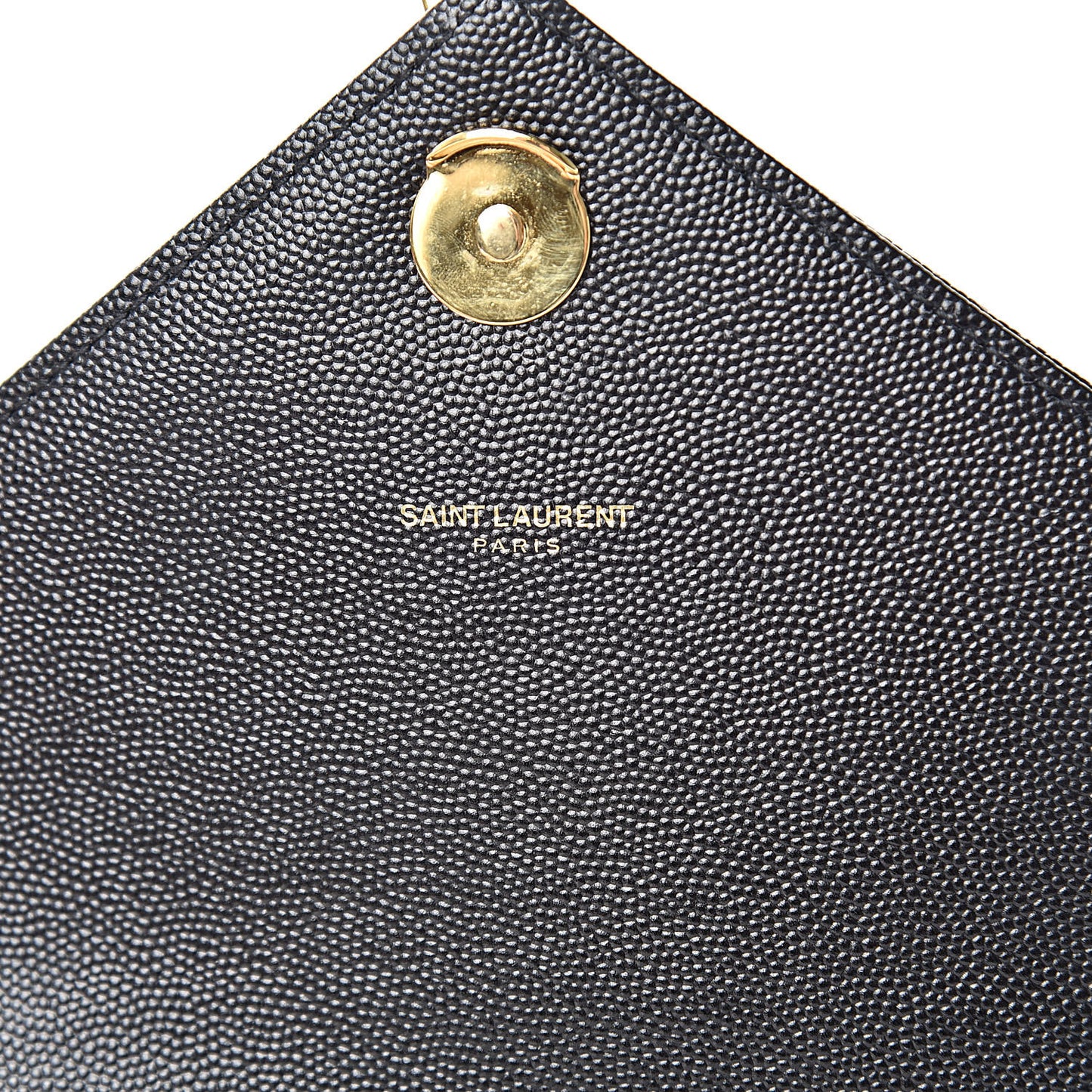 Grain De Poudre Matelasse Chevron Large Monogram Satchel Black