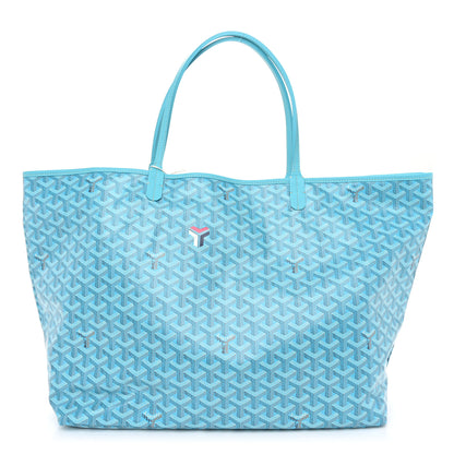 Goyard Goyardine Saint Louis GM Balise Beach Towel Set Turquoise 1 of 12