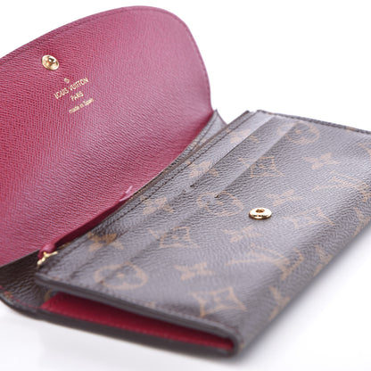 Louis Vuitton Monogram Emilie Wallet Fuchsia 7 of 7