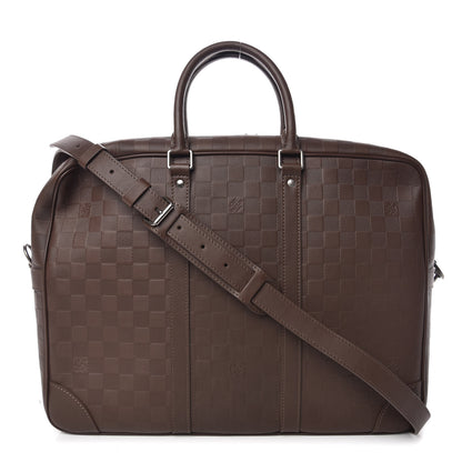 Louis Vuitton Damier Infini Porte-Documents Voyage GM Meteor 1 of 10