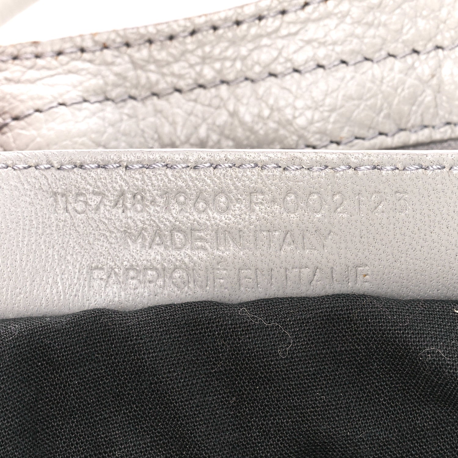 Balenciaga Chevre Gold Metallic Edge Hardware City Gris Perle 9 of 13