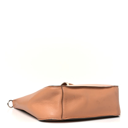 Stella McCartney Eco Alter Nappa Perforated Logo Mini Crossbody Camel 4 of 13