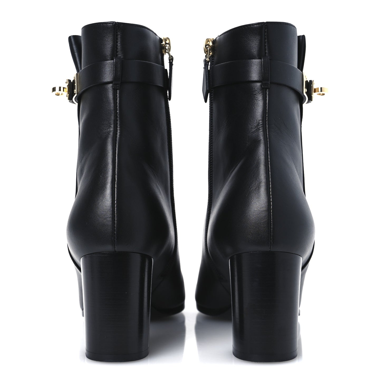 Calfskin Saint Germain Ankle Boots 40 Black