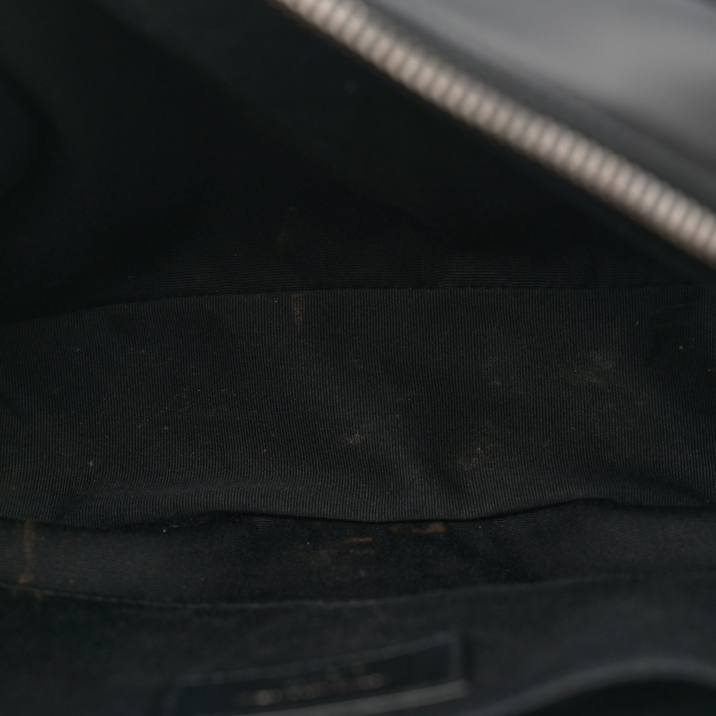 Calfskin Matelasse Monogram Lou Camera Bag Black