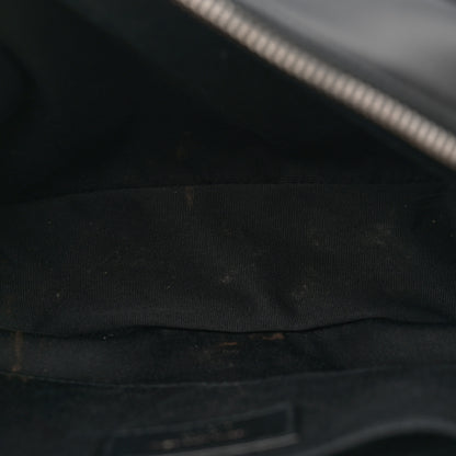 Saint Laurent Calfskin Matelasse Monogram Lou Camera Bag Black 5 of 13