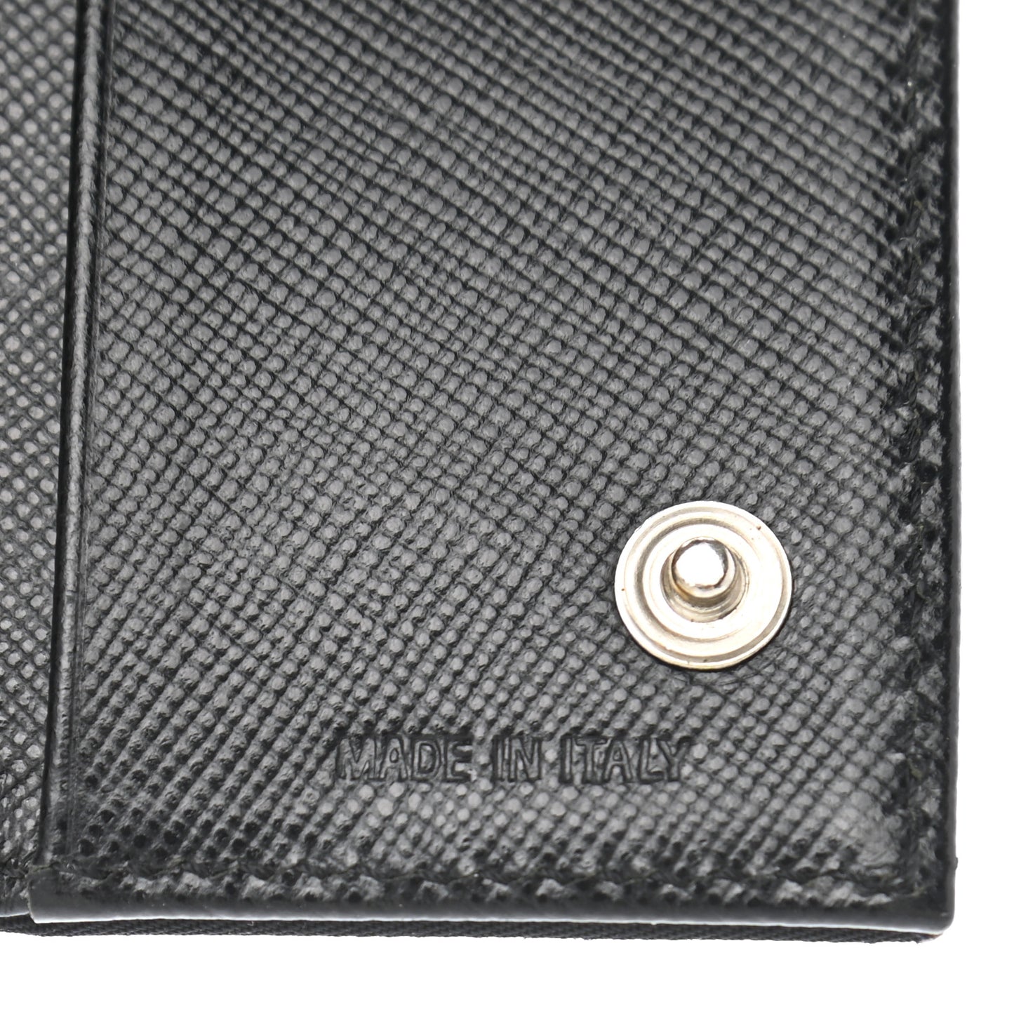 Tessuto Nylon 6 Key Holder Black