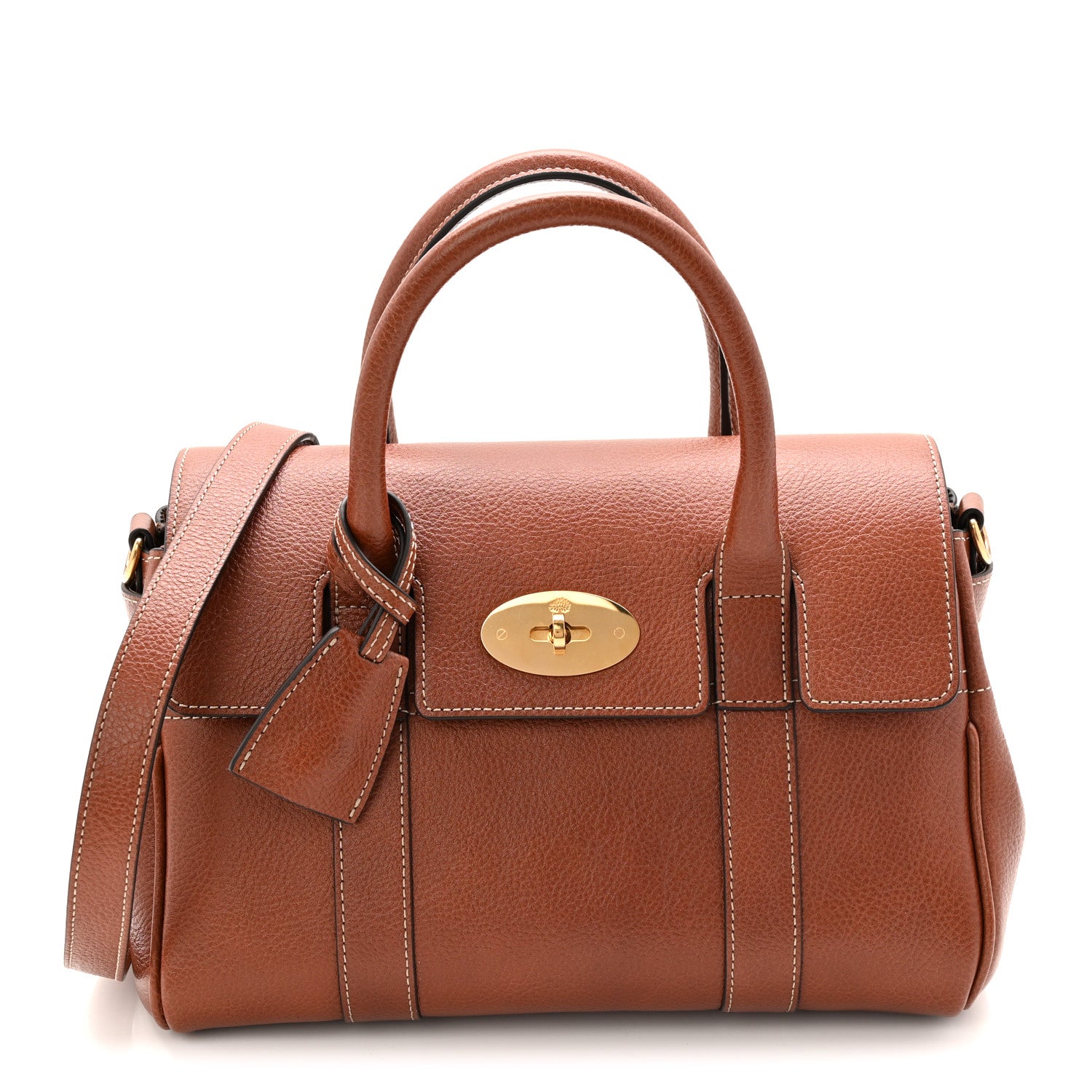 Mulberry Legacy NVT Small Bayswater Satchel Oak 1 of 14