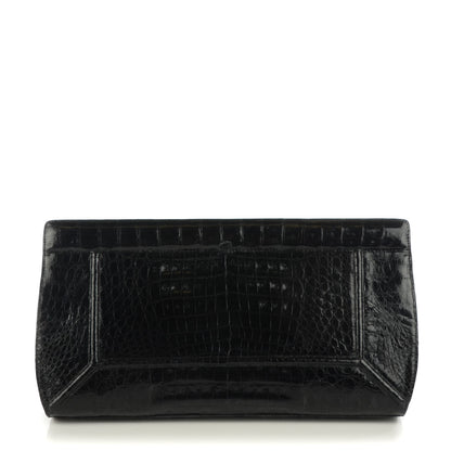 Nancy Gonzalez Crocodile Clutch Black 1 of 6