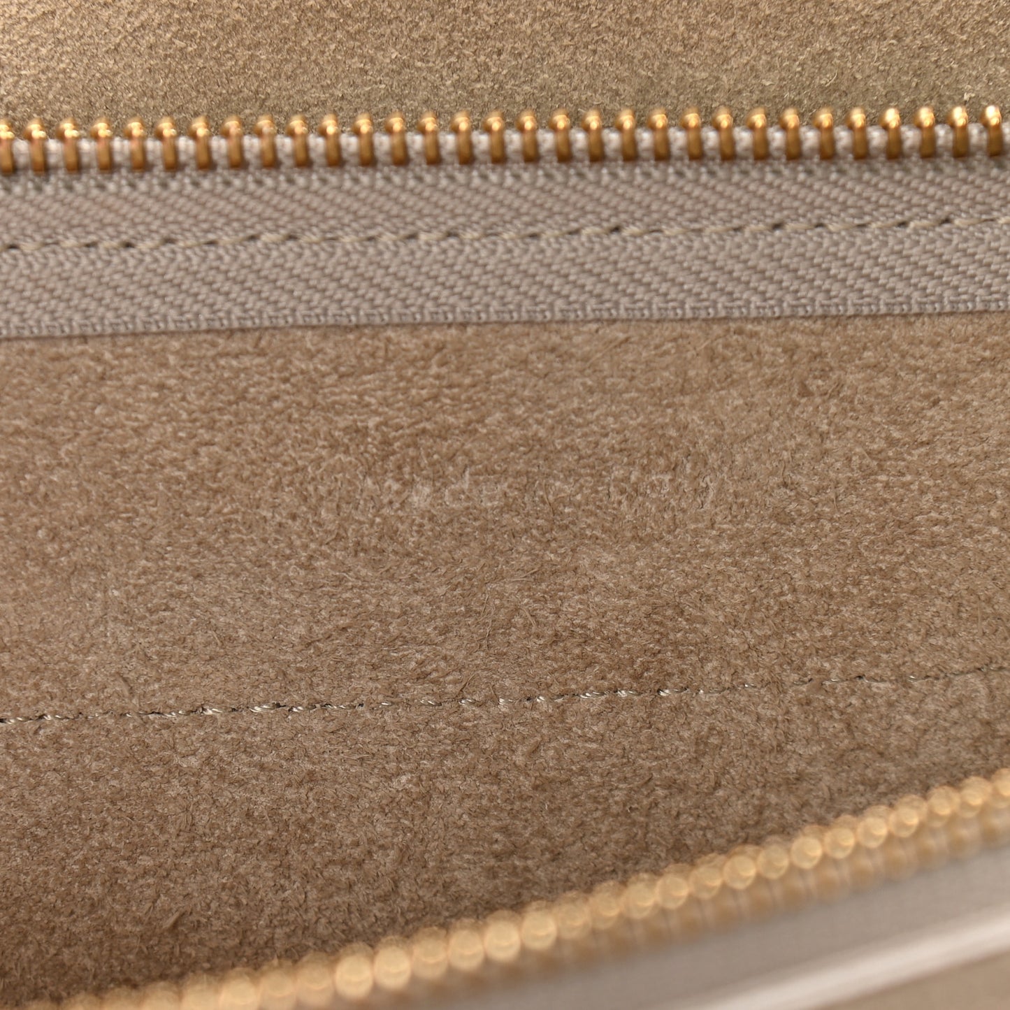 Grained Calfskin Nano Belt Bag Light Taupe