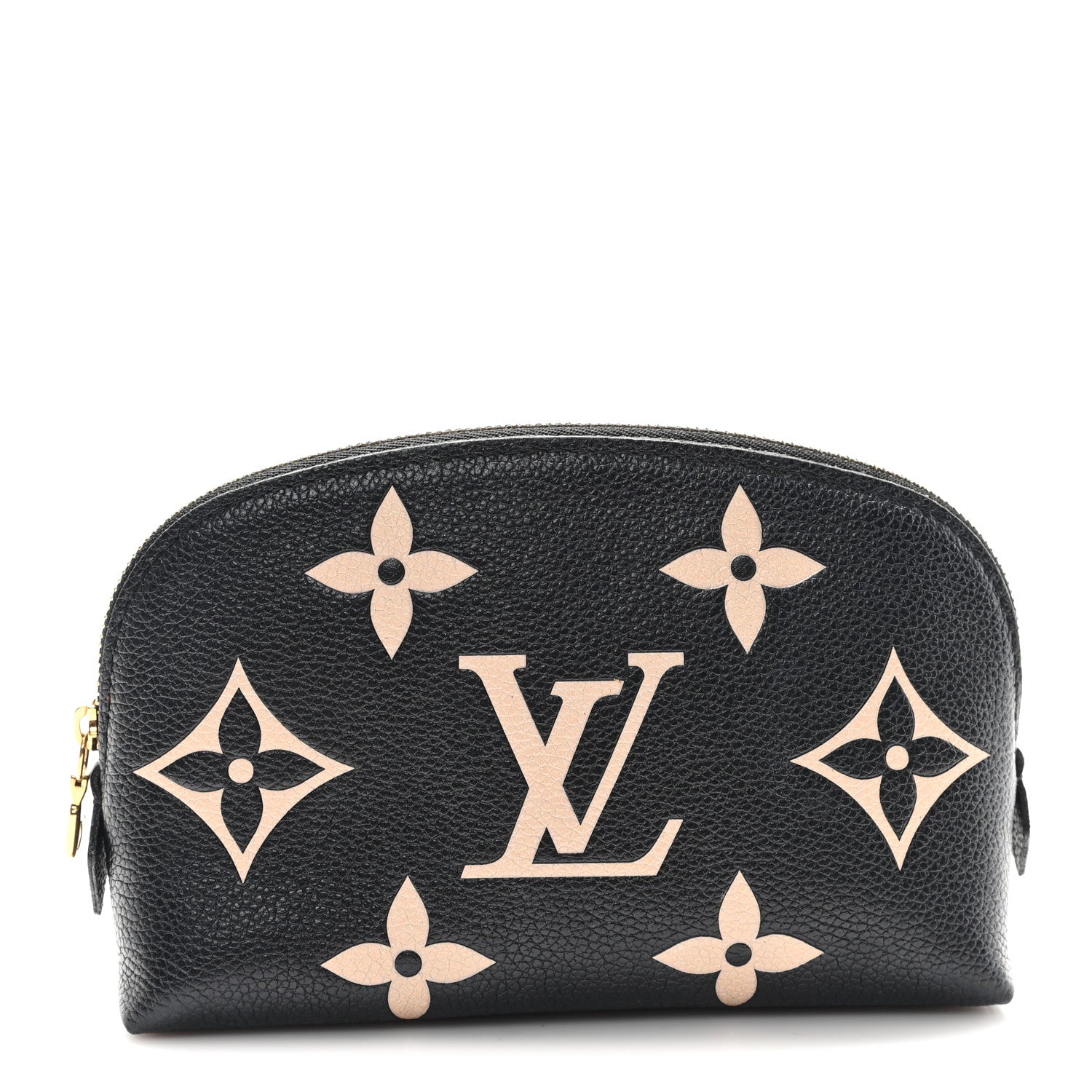 Louis Vuitton Empreinte Monogram Giant Cosmetic Pouch Black Beige 1 of 6