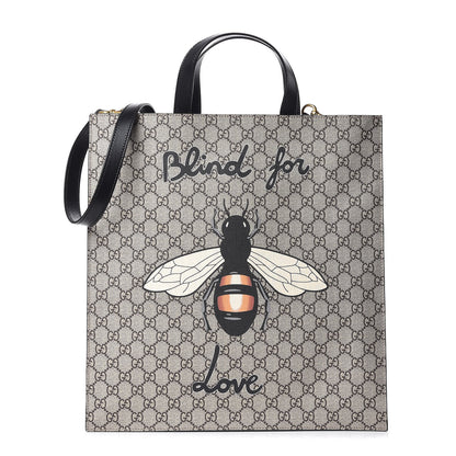 Gucci GG Supreme Monogram Blind for Love Vertical Tote 1 of 10