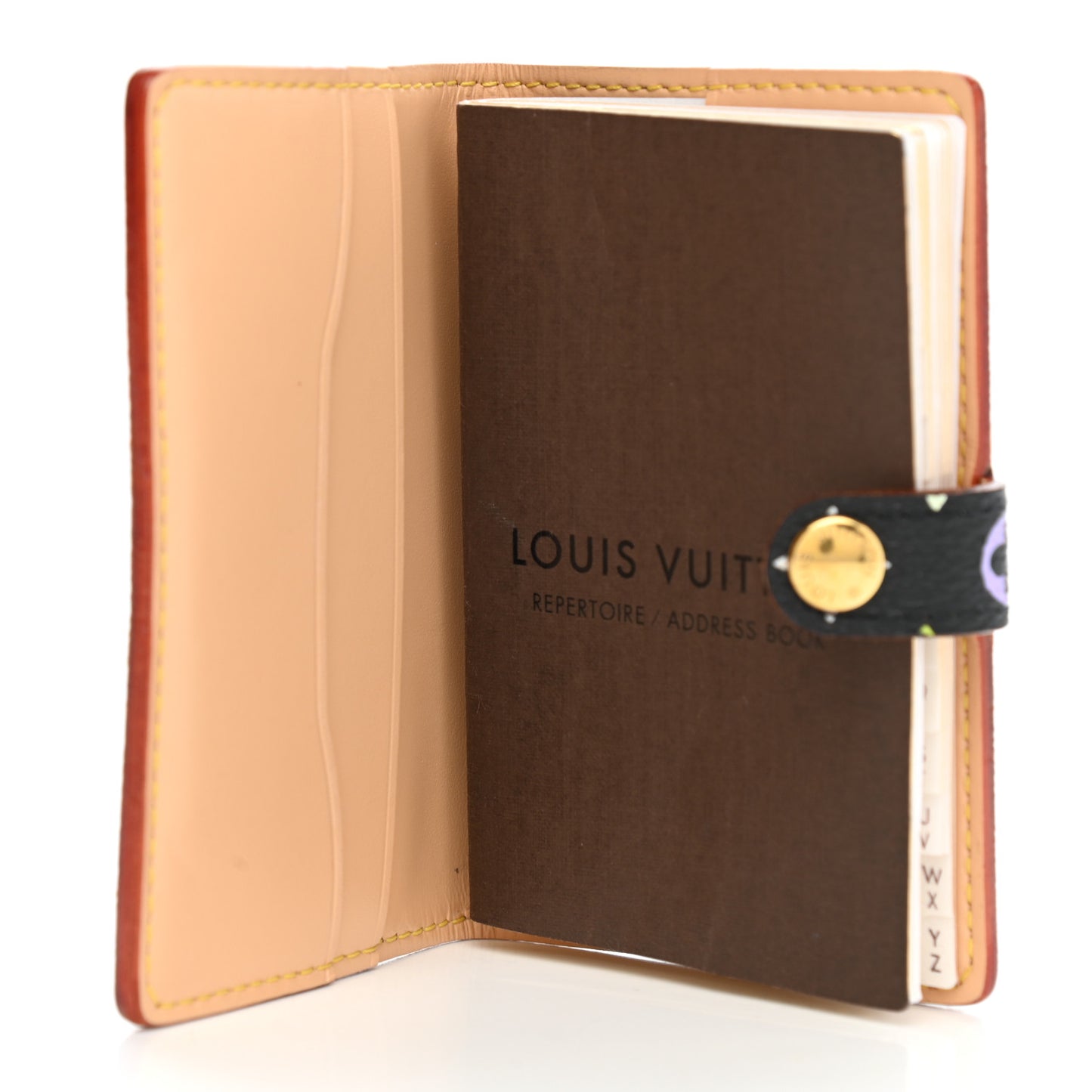 Monogram Multicolor Carnet de Bal Mini Agenda Cover Black