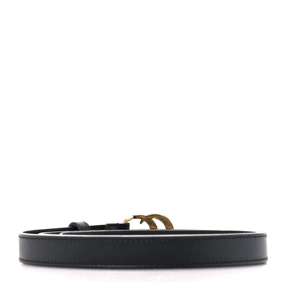 Gucci Calfskin Double G 20mm Belt 85 34 Black 2 of 4
