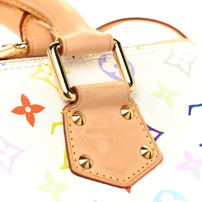 Louis Vuitton Monogram Multicolor Speedy 30 White 15 of 21