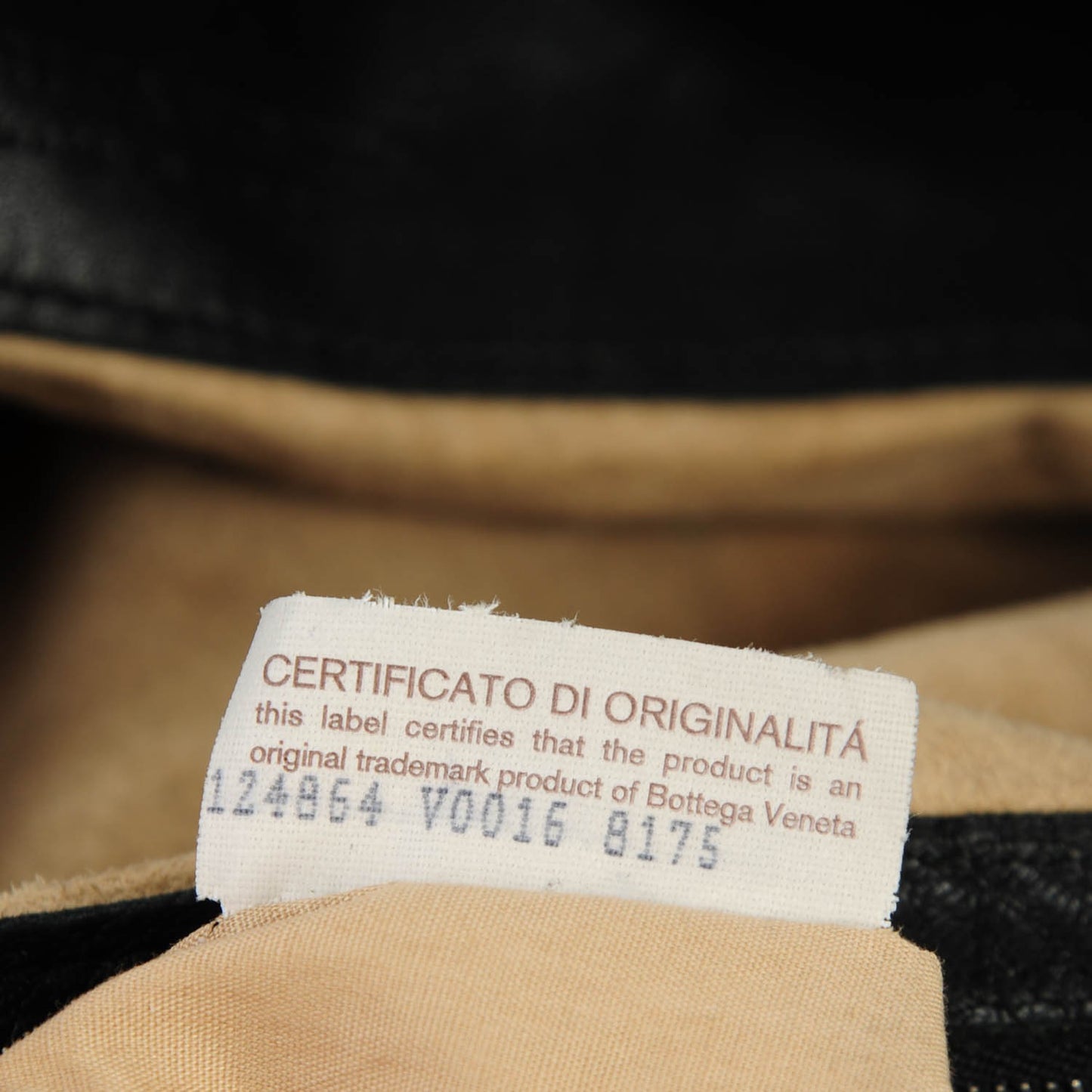 Nappa Intrecciato Large Campana Nero Black