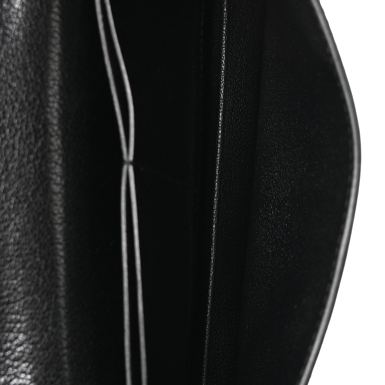 Hermes Chevre Chamkila Medor To Go Wallet  Black 5 of 11