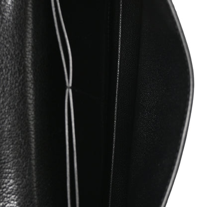 Hermes Chevre Chamkila Medor To Go Wallet  Black 5 of 11