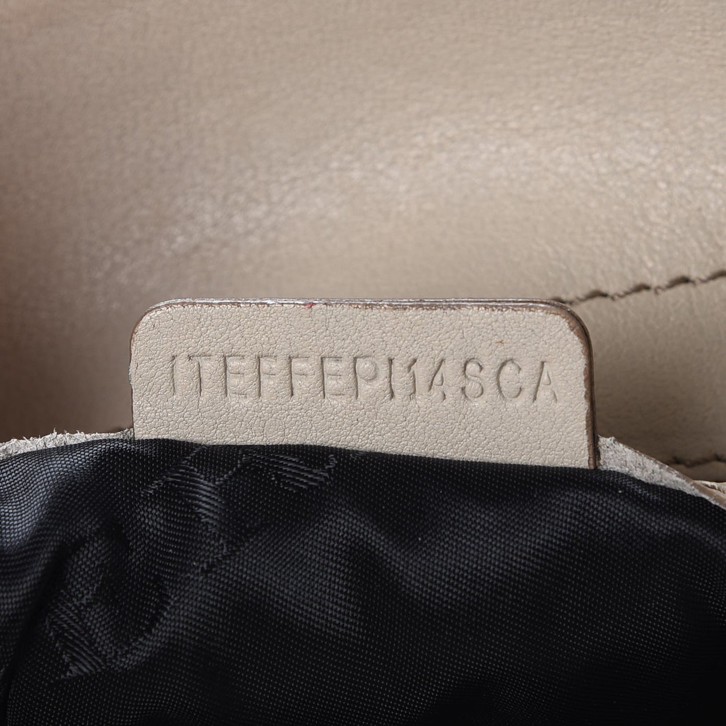 Lambskin Plisse Studded Hobo Natural