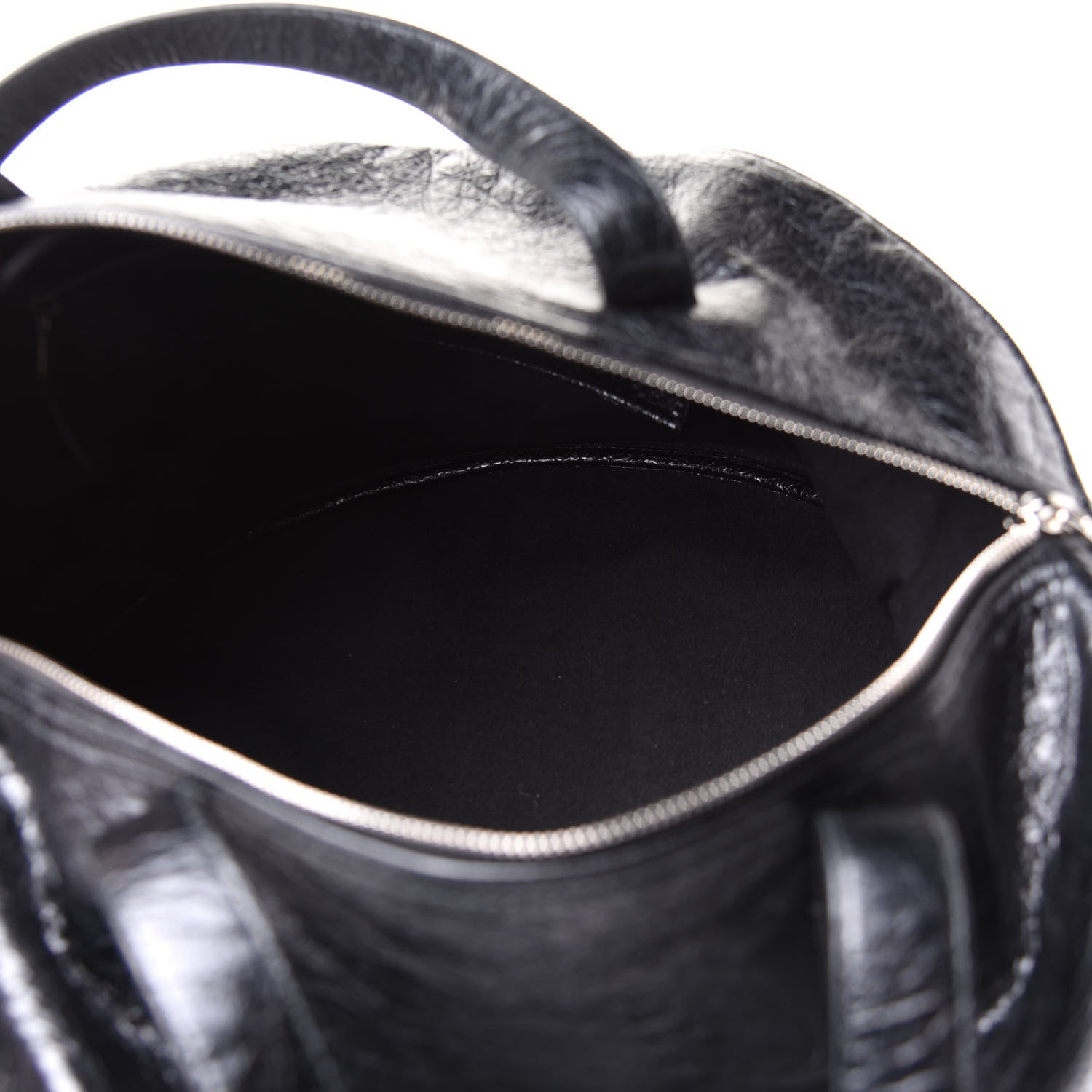 Balenciaga Agneau Arena Round Air Hobo Black 4 of 8