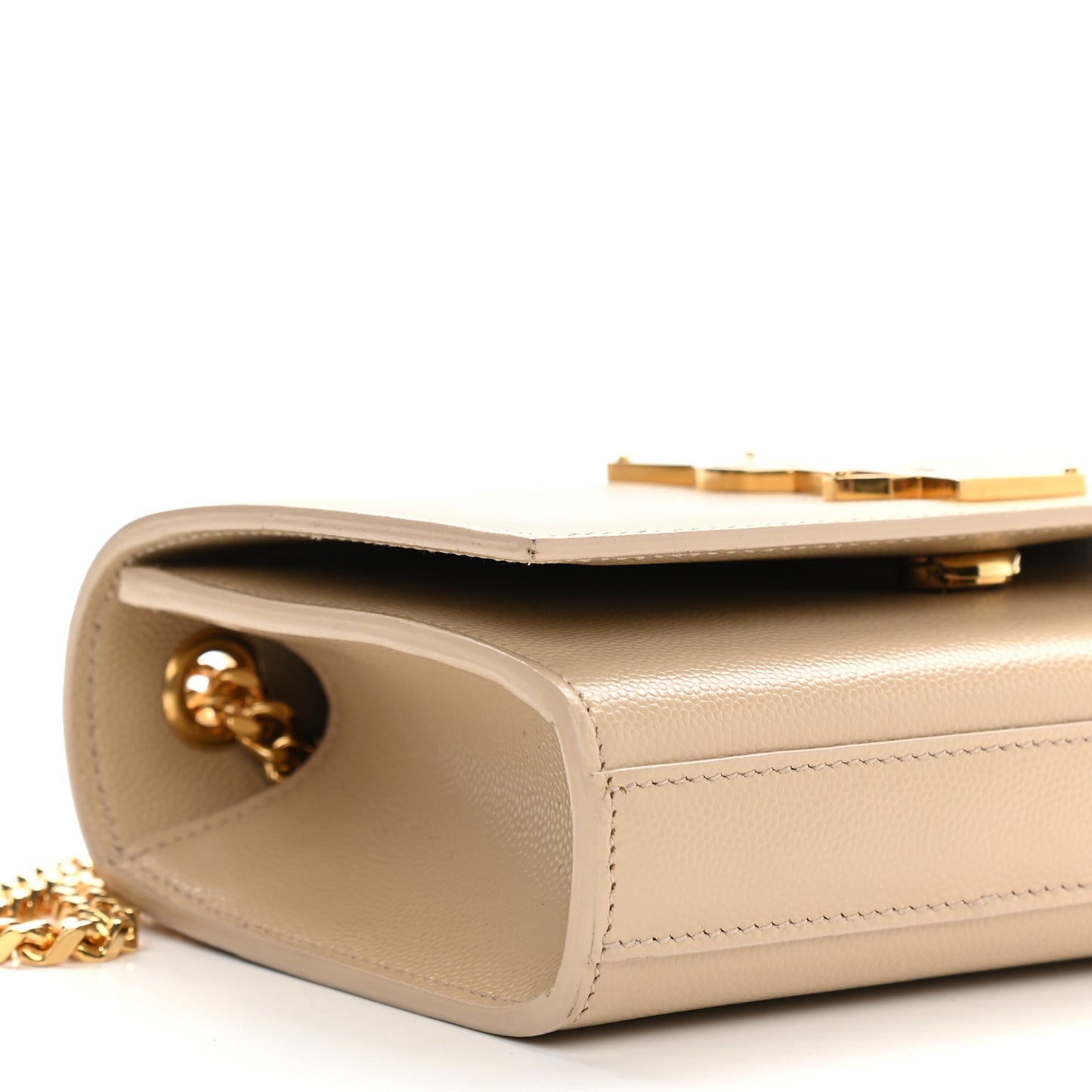 Grain De Poudre Small Monogram Kate Satchel Nude Powder