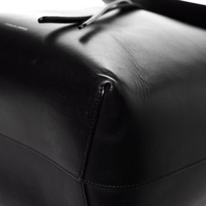 Mansur Gavriel Vegetable Tanned Calfskin Backpack Black Flamma 10 of 14