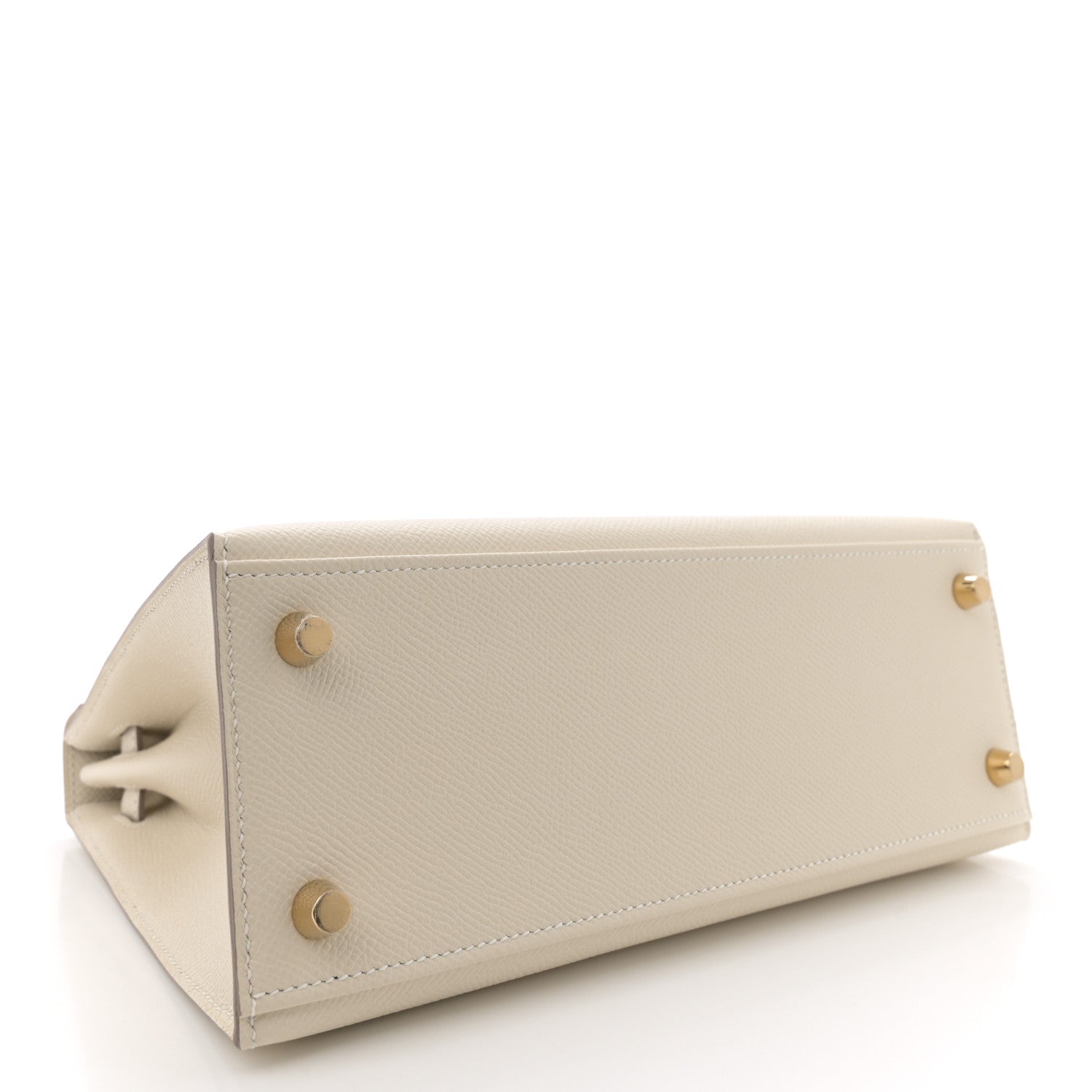 Hermes Epsom Kelly Sellier 25 Craie 4 of 11