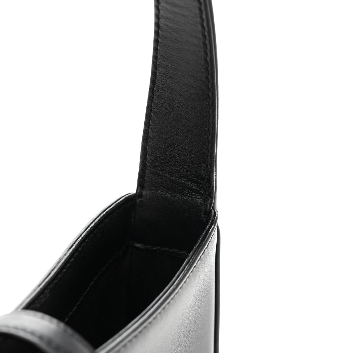 Saint Laurent Smooth Calfskin Le 5 A 7 Mini Hobo Black 12 of 13