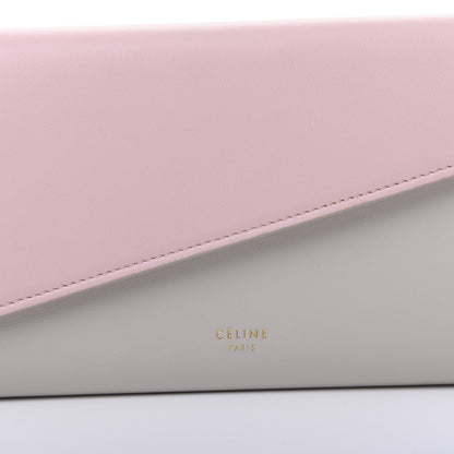 Celine Lambskin Large Diagonal Multifunction Flap Wallet Pink Desert 9 of 9