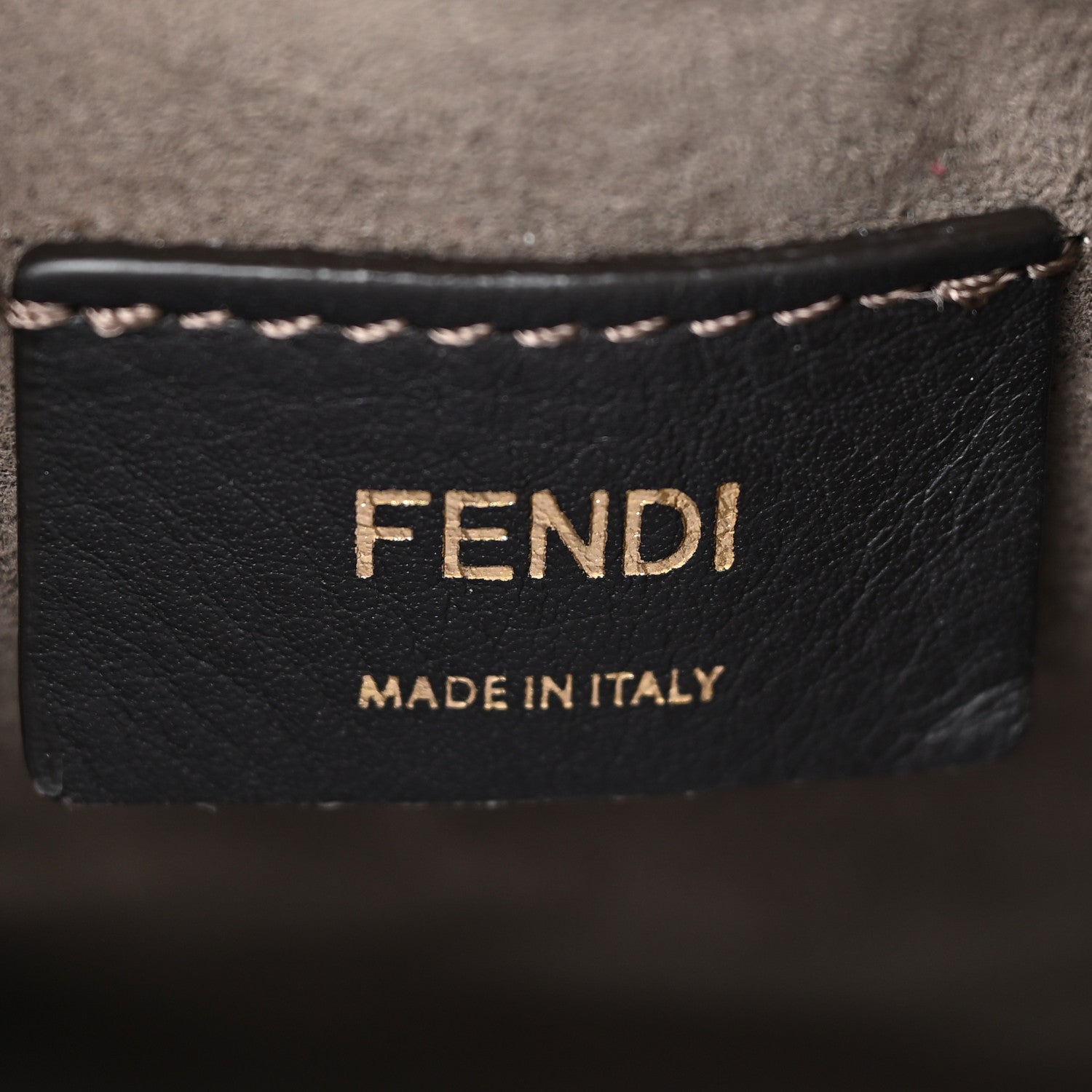 Fendi Vitello Cruise F is Fendi Mini Mon Tresor Bucket Bag Nocciola 8 of 9