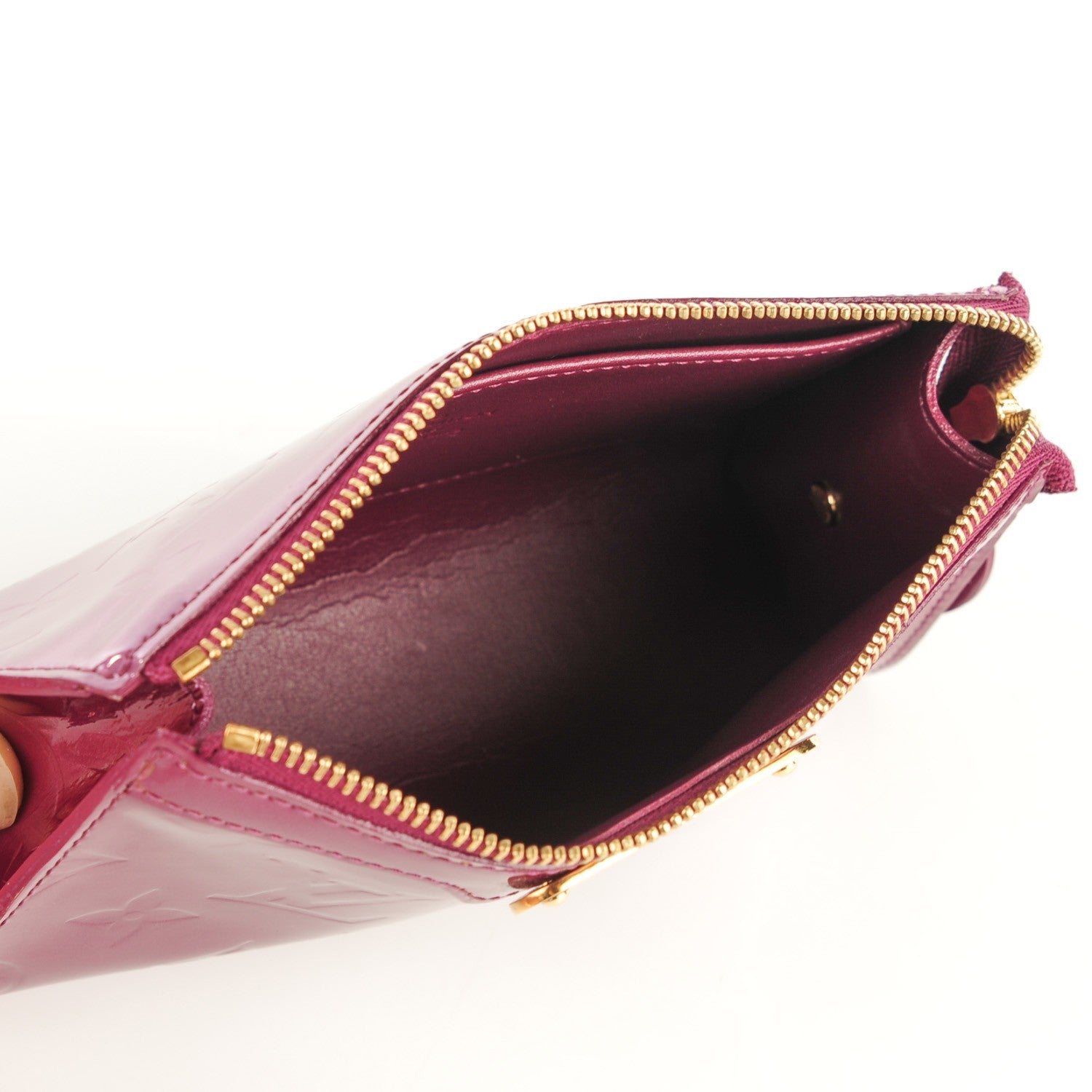 Louis Vuitton Vernis Trousse Cosmetic Pouch Violet 7 of 7