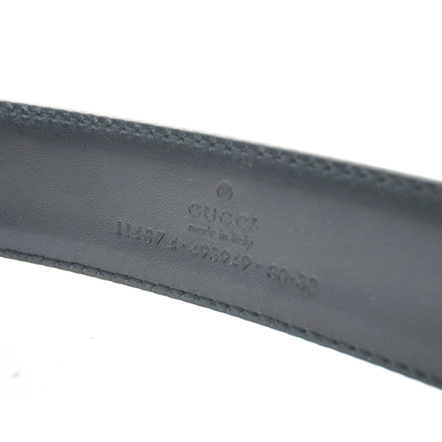 Monogram Interlocking G Belt 80 32 Black
