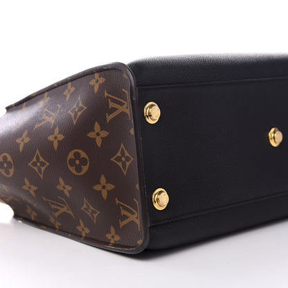 Louis Vuitton Calfskin Monogram On My Side Black 6 of 9