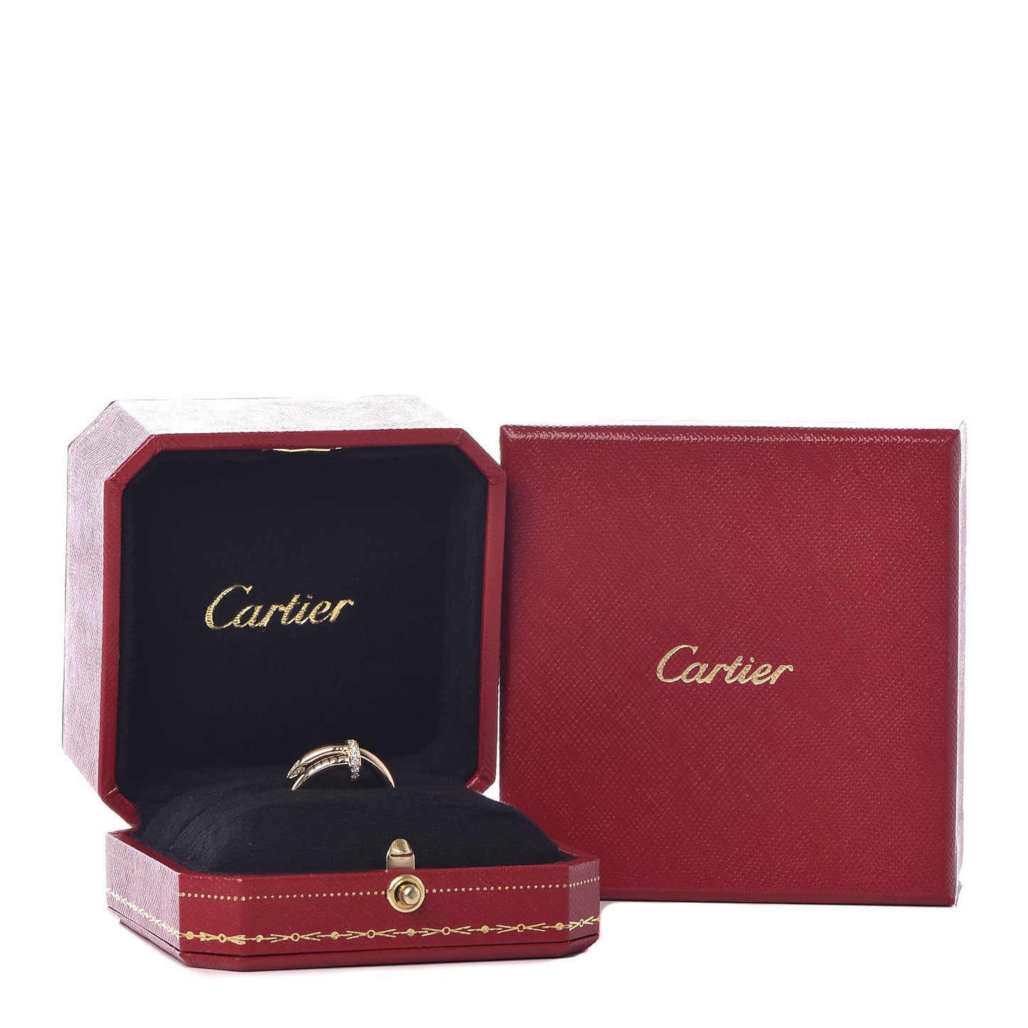 18K Yellow Gold Diamond Juste Un Clou Ring 47 4