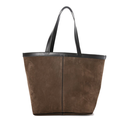 Bottega Veneta Suede Nappa Intrecciato Medium Flip Flap Tote Fondant 3 of 12