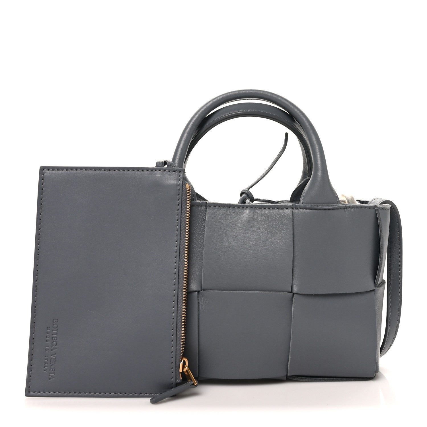 Bottega Veneta Nappa Maxi Intrecciato Mini Arco Tote Thunder Thunder 3 of 10
